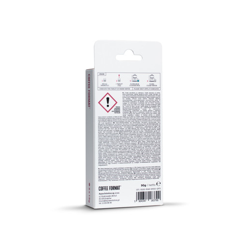 Tabletki do czyszczenia obwodu mlecznego Coffee Format Milk Tab Clean+ 6 x 15g — Coffee Format Tabletki do czyszczenia obwodu mlecznego Coffee Format Milk Tab Clean+ 6 x 15g — Coffee Format — zdjęcie 2