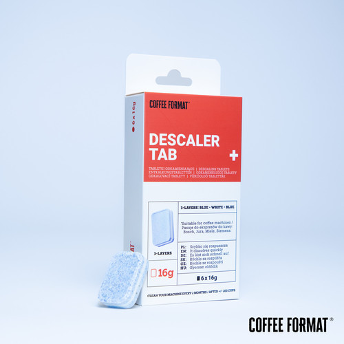 Odkamieniacz Coffee Format Descaler Tab+ 6 x 16g — zdjęcie 2 — zdjęcie 3