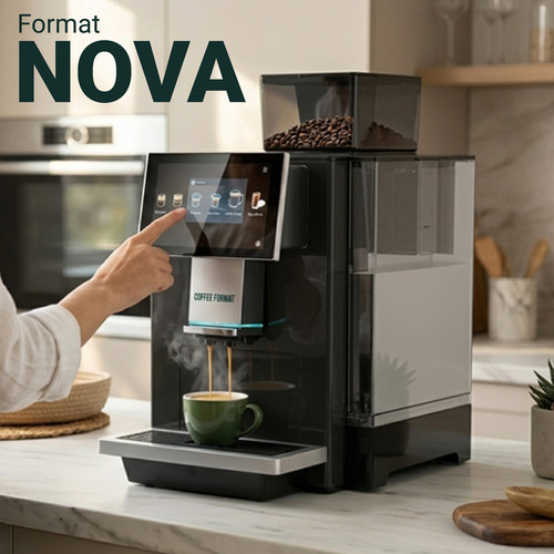 Coffee Format NOVA W4L BLACK - Ekspres do kawy — zdjęcie 2 — zdjęcie 3