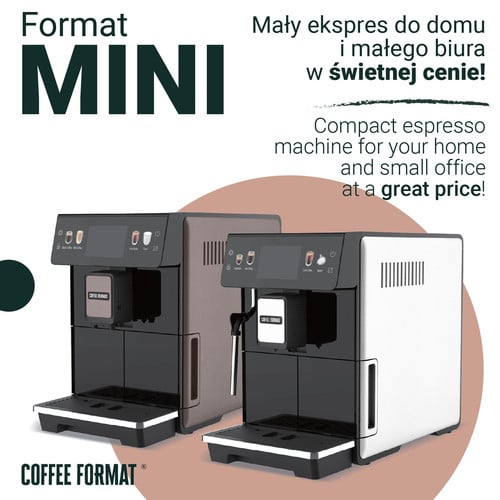 Coffee Format MINI BROWN - Ekspres do kawy — zdjęcie 4 Coffee Format MINI BROWN - Ekspres do kawy — zdjęcie 4 — zdjęcie 5