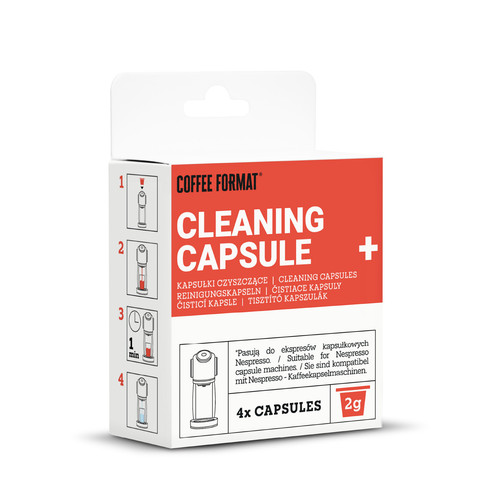 Coffee Format Cleaning Capsule + 4 x 2g — zdjęcie 2 — zdjęcie 3