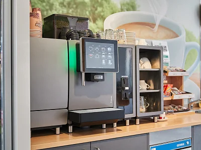 Ekspres Franke – nie rozpoznaje pojemnika na fusy lub pojemnika na wodę