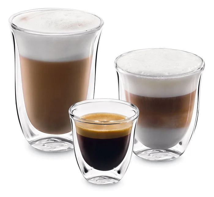 Zestaw Szklanek Termicznych DeLonghi DLSC302 – Idealny do Twojej Kawy - AGD Group Łódź