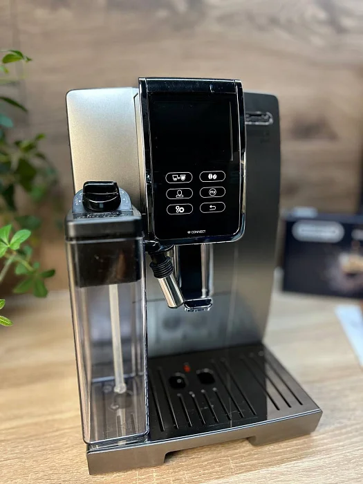 Automatyczny ekspres ciśnieniowy DeLonghi Dinamica Plus ECAM 370.95.T - AGD Group Łódź