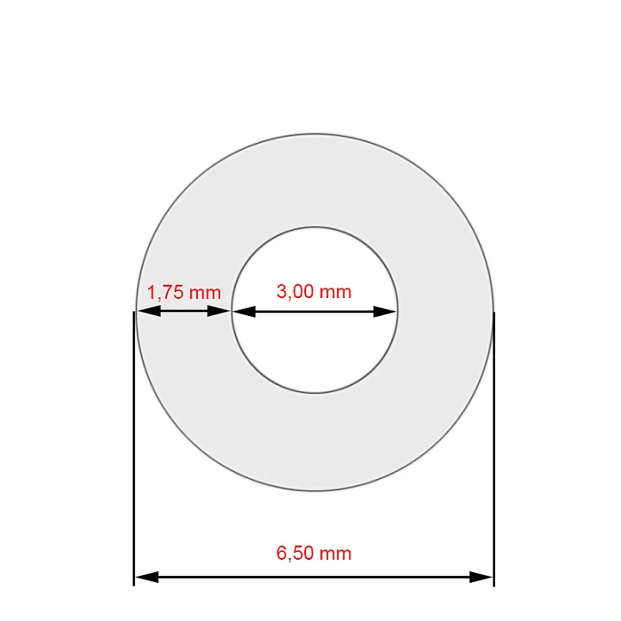 wężyk silikonowy tkankowy 3,0x190mm Jura 68936 — zdjęcie 2 — zdjęcie 2