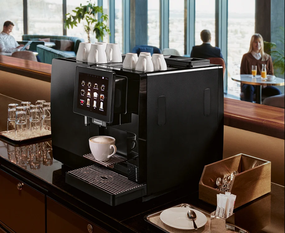 Brak spieniania mleka lub brak piany w ekspresach Franke