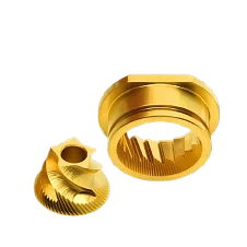 Tytanowy zestaw żaren do młynków Jura ME-043 ME-044 ME-068 – powłoka tytanowa - AGD Group Łódź