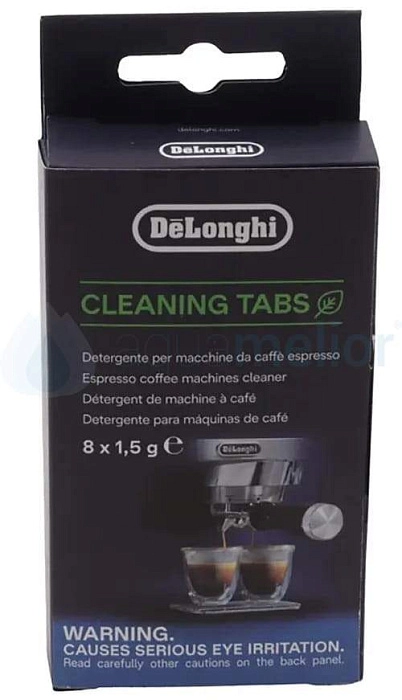 Tabletki do czyszczenia ekspresu DeLonghi 8x1.5 g.