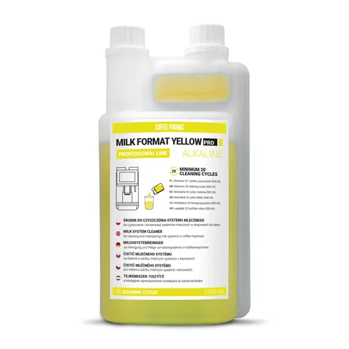 Coffee Format Milk Format PRO Yellow 1000ml — Coffee Format Coffee Format Milk Format PRO Yellow 1000ml — Coffee Format